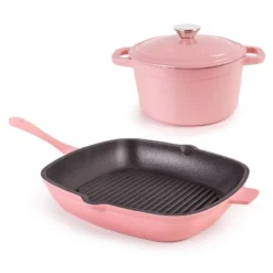 BergHOFF Neo 3Pc Cast Iron Cookware Set, 3Qt Covered Dutch Oven & 11" Grill Pan -BergHOFF Store GUEST 75f1b56b 43b0 4ceb 8b43 e76c22fcc282
