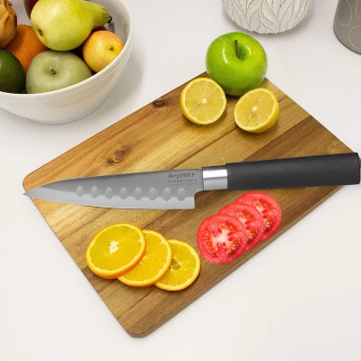 BergHOFF Codon Stainless Steel 5" Scallooped Santoku Knife With PP Handle 5 BergHOFF Codon Stainless Steel 5" Scallooped Santoku Knife With PP Handle - Image 5