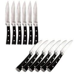 BergHOFF Classico Stainless Steel Steak Knife Set, Triple-rivet Handle -BergHOFF Store GUEST 857aa156 9937 4e1b 9cb1 91df932b5feb
