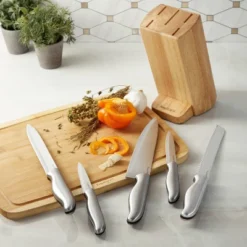 BergHOFF Entity Stainless Steel 6Pc Knife Block Set 10 BergHOFF Entity Stainless Steel 6Pc Knife Block Set -BergHOFF Store GUEST 87a41c43 c55c 4778 9e74 df6870d35b57