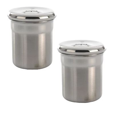 BergHOFF Essentials 2Pc 18/10 Stainless Steel Salt & Pepper Set 8 BergHOFF Essentials 2Pc 18/10 Stainless Steel Salt & Pepper Set - Image 8