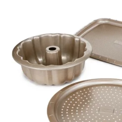 BergHOFF Balance Non-stick Carbon Steel Fluted Cake Pan 10.25" -BergHOFF Store GUEST 89e6b915 88f9 4ed8 9a89 2bbe14f08678