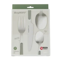 BergHOFF Balance 24Pc Stainless Steel Flatware Set With ABS Handle 12 BergHOFF Balance 24Pc Stainless Steel Flatware Set With ABS Handle -BergHOFF Store GUEST 8c998922 4d2b 4680 ac40 5b801fed6221