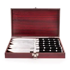 BergHOFF Classico Stainless Steel Steak Knife Set, Triple-rivet Handle -BergHOFF Store GUEST 8d87a60c 7063 4e49 96bf c4a2547bd3de