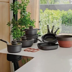 BergHOFF Leo Stone+ Non-stick Ceramic Frying Pan, Recycled Cast Aluminum 13 BergHOFF Leo Stone+ Non-stick Ceramic Frying Pan, Recycled Cast Aluminum -BergHOFF Store GUEST 8e2a37df 33be 45e0 b6e0 b44de63ae1bb