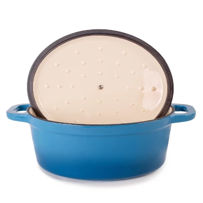 BergHOFF Neo 4Pc Cast Iron Cookware Set, 5qt. & 7qt. Dutch Ovens, Matching Lids 3 BergHOFF Neo 4Pc Cast Iron Cookware Set, 5qt. & 7qt. Dutch Ovens, Matching Lids - Image 3