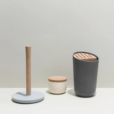 BergHOFF Leo 11.25" Wood Paper Towel Holder 3 BergHOFF Leo 11.25" Wood Paper Towel Holder - Image 3