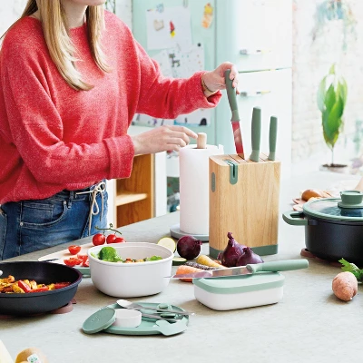 BergHOFF Forest Stainless Steel 2Pc Carving Set, Recycled Material 3 BergHOFF Forest Stainless Steel 2Pc Carving Set, Recycled Material - Image 3