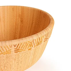 BergHOFF Essentials Bamboo Salad Bowl, Eco-friendly, Lightweight
