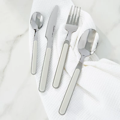 BergHOFF Balance 24Pc Stainless Steel Flatware Set With ABS Handle 2 BergHOFF Balance 24Pc Stainless Steel Flatware Set With ABS Handle - Image 2