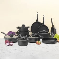 BergHOFF Stone Non-stick Wok Pan, Gray -BergHOFF Store GUEST a19d1423 b89c 4c8e ba54 184d00ee20f3 1