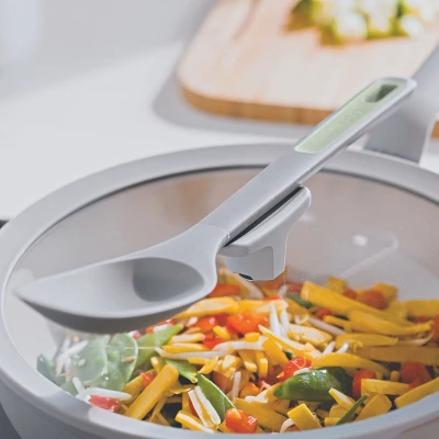 BergHOFF Balance Non-stick Ceramic Stockpots With Glass Lid, Recycled Aluminum 4 BergHOFF Balance Non-stick Ceramic Stockpots With Glass Lid, Recycled Aluminum - Image 4