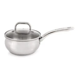 BergHOFF Belly Shape 18/10 Stainless Steel Sauce Pan With Glass Lid -BergHOFF Store GUEST a4d7aa3b c79a 467c a5d6 01d87d02051e