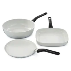 BergHOFF Leo Glints Nonstick Ceramic Cookware Set, Recycled Aluminum -BergHOFF Store GUEST a6a24bea 70c9 4a7a bfa3 5e25f1982473