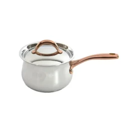 BergHOFF Ouro Gold 11Pc 18/10 Stainless Steel Cookware Set, Rose Gold Handles, Metal Lids -BergHOFF Store GUEST a77d1547 331c 47ac 873b c441d0b6e4c8