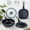 BergHOFF Leo Stone+ 4Pc Nonstick Ceramic Cookware Set With Glass Lid, Recycled Cast Aluminum 21 BergHOFF Leo Stone+ 4Pc Nonstick Ceramic Cookware Set With Glass Lid, Recycled Cast Aluminum -BergHOFF Store GUEST b13d77c9 e036 4a94 8847 cf6e9daaba4d