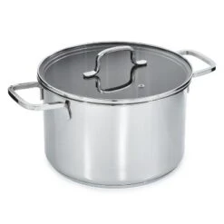 BergHOFF Helix Recycled 18/10 Stainless Steel Stockpots With Glass Lid -BergHOFF Store GUEST b1cda592 4367 490e 8bad 3895ea6041a2