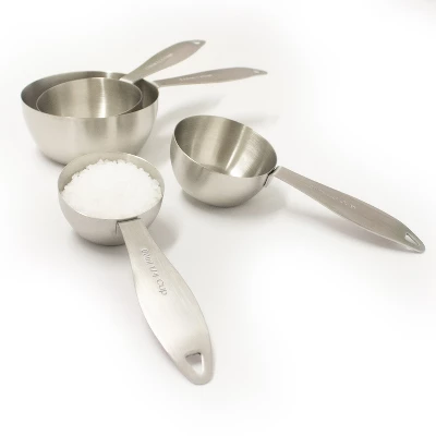 BergHOFF Stainless Steel 4Pc Measuring Cups, Silver 4 BergHOFF Stainless Steel 4Pc Measuring Cups, Silver - Image 4