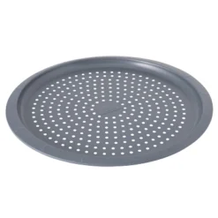 BergHOFF GEM Non-Stick Carbon Steel Perforated Pizza Pan, Round -BergHOFF Store GUEST b6bdc764 de90 4ebc bd58 a43b052cf9ad