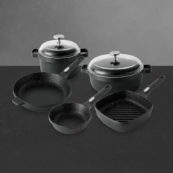 BergHOFF GEM Nonstick Cookware Set, Black -BergHOFF Store GUEST b7a4d85a 9003 4d2a a013 7ef10b5e1e26