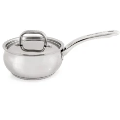 BergHOFF Belly Shape 18/10 Stainless Steel Sauce Pan With Stainless Steel Lid -BergHOFF Store GUEST b7acc314 88b3 4071 971a 0ac69cd2619b
