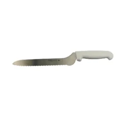 BergHOFF Ergonomic 9" Stainless Steel Scalloped Offset Bread Knife