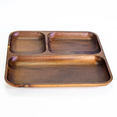 BergHOFF Acacia Serving Trays, Brown 4 BergHOFF Acacia Serving Trays, Brown - Image 4