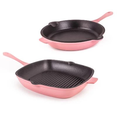 BergHOFF Neo 2Pc Cast Iron Cookware Set, 10" Fry Pan & 11" Grill Pan 16 BergHOFF Neo 2Pc Cast Iron Cookware Set, 10" Fry Pan & 11" Grill Pan - Image 16