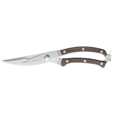 BergHOFF Rosewood 8" Stainless Steel Poultry Shears 2 BergHOFF Rosewood 8" Stainless Steel Poultry Shears - Image 2