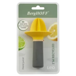 BergHOFF Leo 5" Hand Juicer, Recycled PP Handle, Yellow -BergHOFF Store GUEST c1966f25 e2de 438e 8feb 220a8f69fbc6