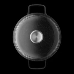 BergHOFF GEM Non-stick Stockpot, Glass Lid, Black 10 BergHOFF GEM Non-stick Stockpot, Glass Lid, Black -BergHOFF Store GUEST c1f0885b b0c9 4b74 9054 4618223d5dda