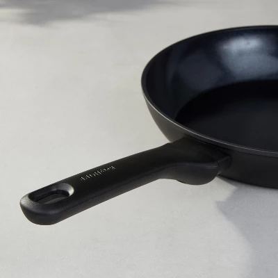 BergHOFF Helix 3Pc Nonstick Ceramic Frying Pan Set, Recycled Aluminum, Black 2 BergHOFF Helix 3Pc Nonstick Ceramic Frying Pan Set, Recycled Aluminum, Black - Image 2