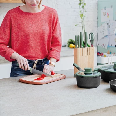 BergHOFF Forest Stainless Steel 2Pc Carving Set, Recycled Material 5 BergHOFF Forest Stainless Steel 2Pc Carving Set, Recycled Material - Image 5