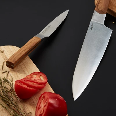 BergHOFF Ion 3Pc Stainless Steel Knife Set 2 BergHOFF Ion 3Pc Stainless Steel Knife Set - Image 2