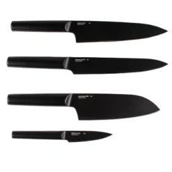 BergHOFF Ron 4Pc Knife Set Black, 4 Knives -BergHOFF Store GUEST d00d3fbb b082 4730 a6ad 69cc8ccb2f2d