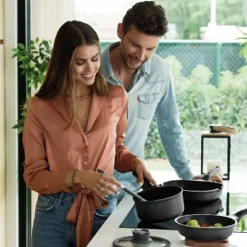 BergHOFF Stone Non-stick Wok Pan, Gray -BergHOFF Store GUEST d2bfd183 d710 43f4 b1b3 45b23135a0ad 1