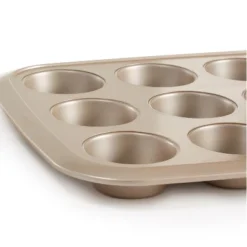 BergHOFF Balance Non-stick Carbon Steel 12-cup Muffin Pan 3.25" -BergHOFF Store GUEST d6632827 6091 4ddb a818 050cdfc8cde6 1