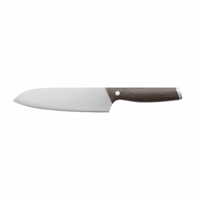 BergHOFF Rosewood 7" Stainless Steel Santoku Knife 3 BergHOFF Rosewood 7" Stainless Steel Santoku Knife - Image 3