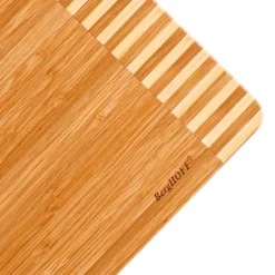 BergHOFF Bamboo Rectangle Cutting Board, Two-tone Stripe, 13"x9"x0.6" -BergHOFF Store GUEST d73ad0c3 edff 4abc adf3 eb9f55d3713e