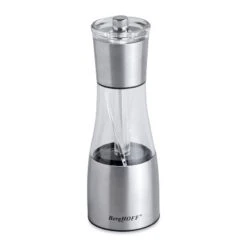 BergHOFF Essentials Salt & Pepper Mill, Corrosion Resistance, Acrylic Holder, Ceramic Grinding Mechanism -BergHOFF Store GUEST d96e0a4e 858d 4083 9101 6c3ecd1e7f4d