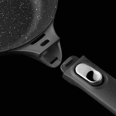 BergHOFF GEM 9Pc Nonstick Cookware Set, Black 1 BergHOFF GEM 9Pc Nonstick Cookware Set, Black