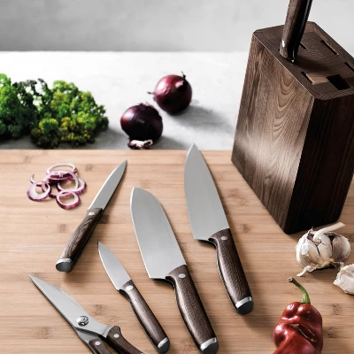 BergHOFF Rosewood 8" Stainless Steel Chef's Knife 2 BergHOFF Rosewood 8" Stainless Steel Chef's Knife - Image 2