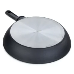 BergHOFF Helix Nonstick Ceramic Frying Pans, Recycled Aluminum, Black -BergHOFF Store GUEST ea058710 32b2 49e2 8a2d 9da84c939275