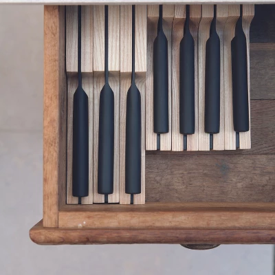 BergHOFF RON 2Pc Non-stick Kitchen Knives, Vegetable Knife, Paring Knife, Titanium PVD Coating 2 BergHOFF RON 2Pc Non-stick Kitchen Knives, Vegetable Knife, Paring Knife, Titanium PVD Coating - Image 2