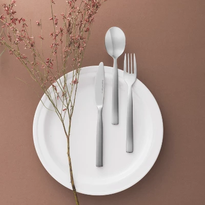 BergHOFF Essentials 12Pc Stainless Steel Dinner Knife Set, Pure, 7.5" 4 BergHOFF Essentials 12Pc Stainless Steel Dinner Knife Set, Pure, 7.5" - Image 4