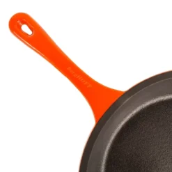 BergHOFF Neo 10" Cast Iron Fry Pan, Orange