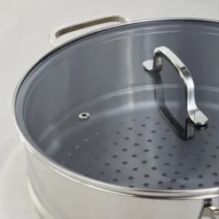 BergHOFF Helix 5Pc Recycled 18/10 Stainless Steel Steamer Set With Glass Lids 8 BergHOFF Helix 5Pc Recycled 18/10 Stainless Steel Steamer Set With Glass Lids -BergHOFF Store GUEST f2f9a816 4098 47b7 bdba 31a51756cb3d