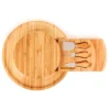 BergHOFF Bamboo 4Pc Multi-level Cheese Board Set, Stainless Steel Cheese Knives, 13x1.5" -BergHOFF Store GUEST f51a147f 119d 4f2e ae36 7a27bf833d8d