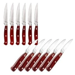 BergHOFF Pakka Stainless Steel Steak Knife Set -BergHOFF Store GUEST f6b11a8e 8e40 41a4 8d19 57b52e1b5673