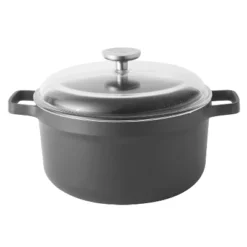 BergHOFF GEM Non-stick Stockpot, Glass Lid, Black 14 BergHOFF GEM Non-stick Stockpot, Glass Lid, Black -BergHOFF Store GUEST f9c7a35b 926d 4955 88c5 bce6a542690c